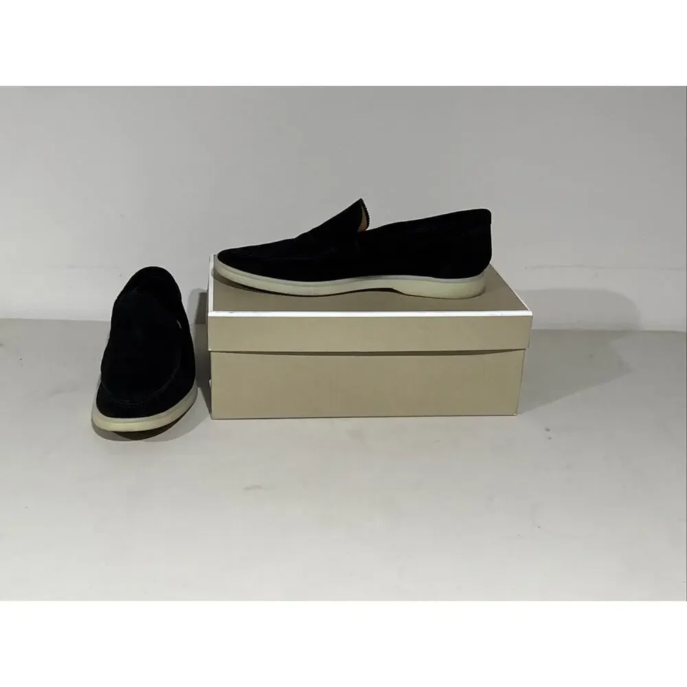 Aurelien Yacht Loafer 2.0 Black SoftEy Suede Men’s EU 43 US 10 w/ Box
